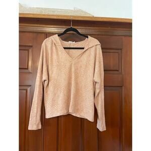Roxy hooded pullover size large
